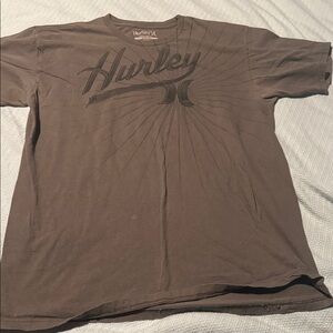 Hurley Charcoal Logo Tee